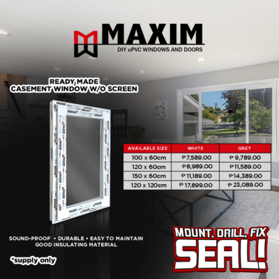 Maxim DIY uPVC Windows Casement Window
